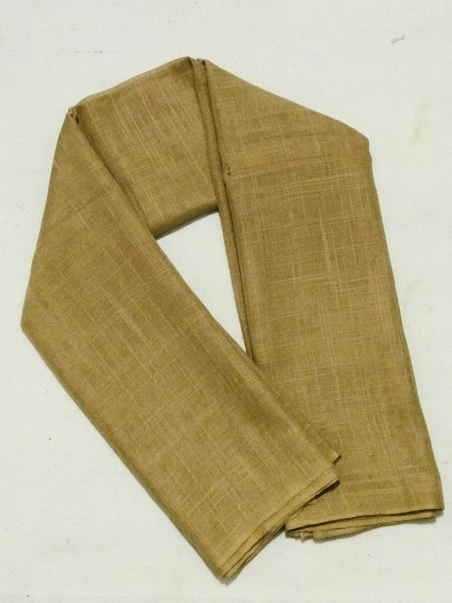 TURKISH PLAIN HIJAB -  LIGHT BROWN