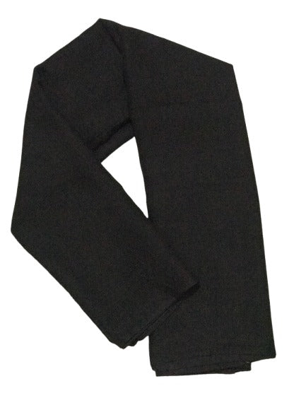 TURKISH PLAIN HIJAB -  BLACK