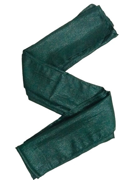 SILKY SATIN LINING HIJAB -  DARK GREEN