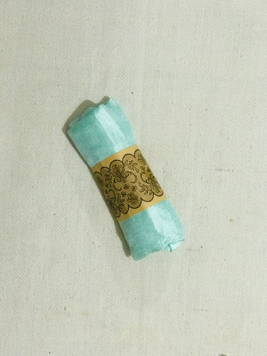 PAPER SILK HIJAB - LIGHT TEAL