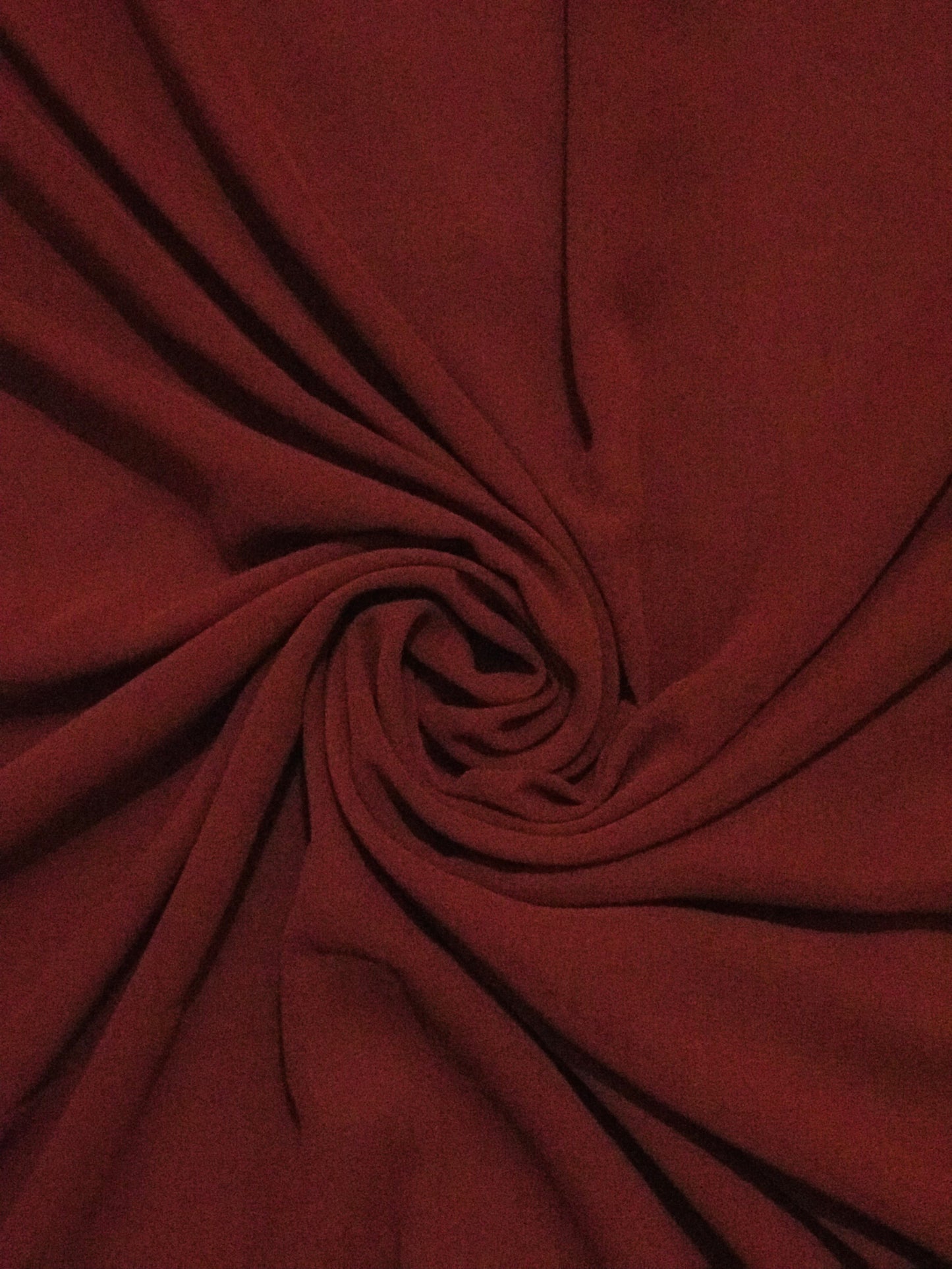 CHIFFON PLAIN HIJAB -  DARK RED