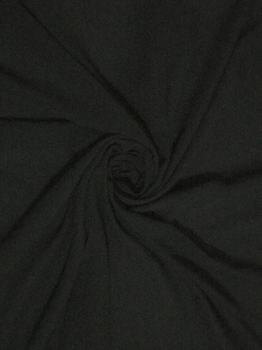 CHIFFON PLAIN HIJAB -  BLACK