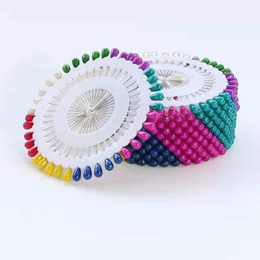 HIJAB PINS WHEEL - ROUND MULTI